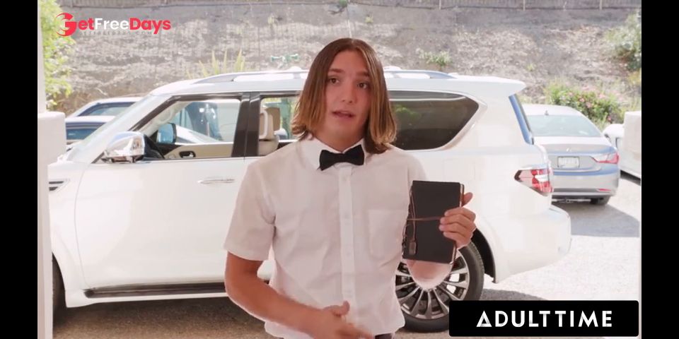 ADULT TIME - Innocent Teen Preacher Loses Vriginity To 5 Horny MILFs In Sloppy Reverse Gangbang
