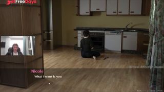 P2 - Hot mom gives blowjob and swallows while daughter is in the next room