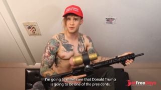 [GetFreeDays.com] MAGA PATRIOT fucks AR15 using LIBERAL TEARS as lube Satire Adult Video April 2023