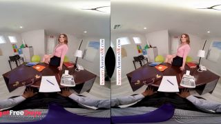 Kenzie Madison gets Dicked down in the Office by a Big Black Cock