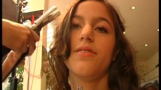 First porn video of the French teen Judy Minx. POV  casting