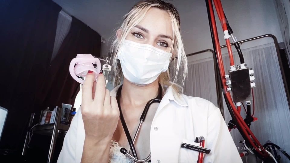 free porn video 14 Mistress Euryale - Chastity release JOI countdown - doctor - fetish porn shrinking fetish