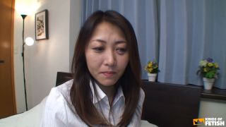 Japanese MILF Gets Her Hairy Pussy Satisfied With Toys By A Horny Guy