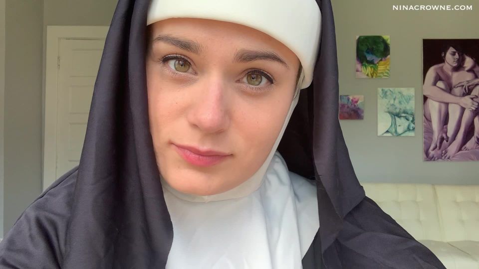 online adult clip 41 Nina Crowne – Naughty Nun Teases You in Lingerie | joi | pov primal fetish xxx