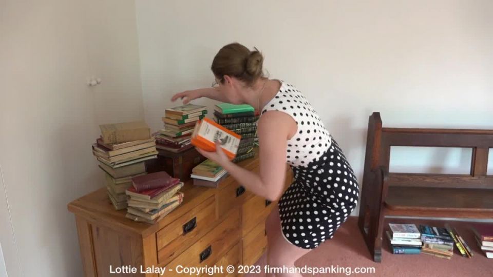 Firm Hand Spanking – Lottie Lalay – The Librarian - The librarian