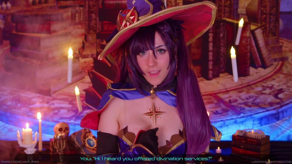 xxx video 32 femdom mistress hentai videos | Lana Rain - Mona Megistus Uses Her Body To Pay Rent | Genshin Impact - FullHD 1080p | fetish