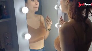 Latina films her first video with her boyfriend and ends up moaning loud.