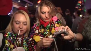 Bigger Boobs And More Of Them At Mardi Gras - Group