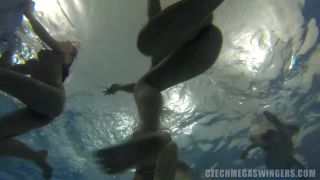 The biggest underwater fucking orgy GroupSex!