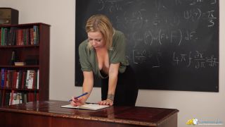 DownBlouse Jerk - Wank for teacher JOI!