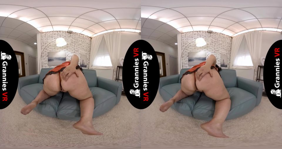 big mature butt tits Lady Matylda - Solo [GranniesVR / UltraHD 4K / 2160p / VR], 2160p on virtual reality