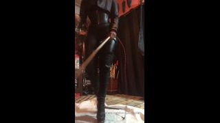 Goddess Worship Full Leather Corporal Punishment Verbal Abuse..