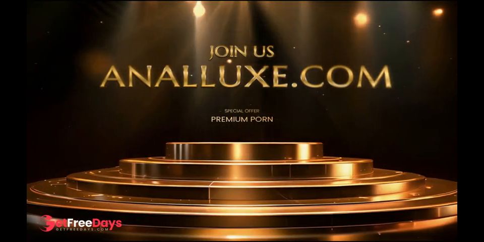 ANALLUXE- Perfect body milf fucks with boyfriend with huge dildo - double orgasm squirt
