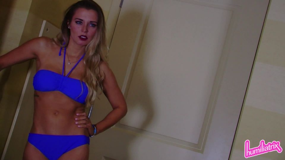 Video online Humiliatrix – Bikini Goddess Remi Catches You Jerking and Humiliates You for It - dirty talk and masturbation instructions - fetish porn s&m fetish
