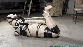 porn clip 40 bdsm 21 JJ Plush Mummified and Hogtied Part 2, bdsm on bdsm porn