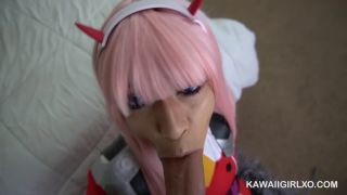 Zero two 02 Cosplay – Anal Fucking and Shooting a Load in her Mouth Kawaii Girl hls 1080p - Anal