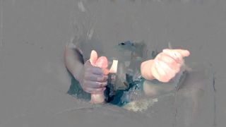 Alina Rose YOUNG GIRLFRIEND DRESSED LINGERIE AND STOCKINGS HANDJOB ON HER BIG TITS