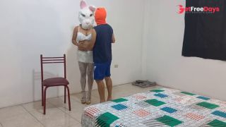 [GetFreeDays.com] STEPSON SATISFIES HIS BIG DESIRES BY FUCKING MASKED STEPMOTHER INTENSELY Adult Clip April 2023