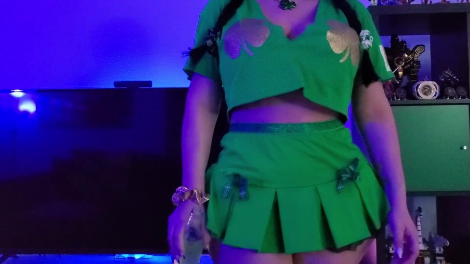 Crystal lust - stepsister cheats on boyfriend with stepbrother at st patricks day party