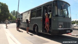 clip 21 JacquieEtMichelTV - Franie Gang-Bang On A Bus For The Busty Cougar FRENCH - 1080p, femme fatale femdom on fetish porn 