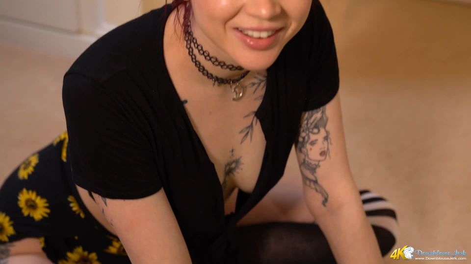 DownBlouse Jerk - Twisted Sister JOI!