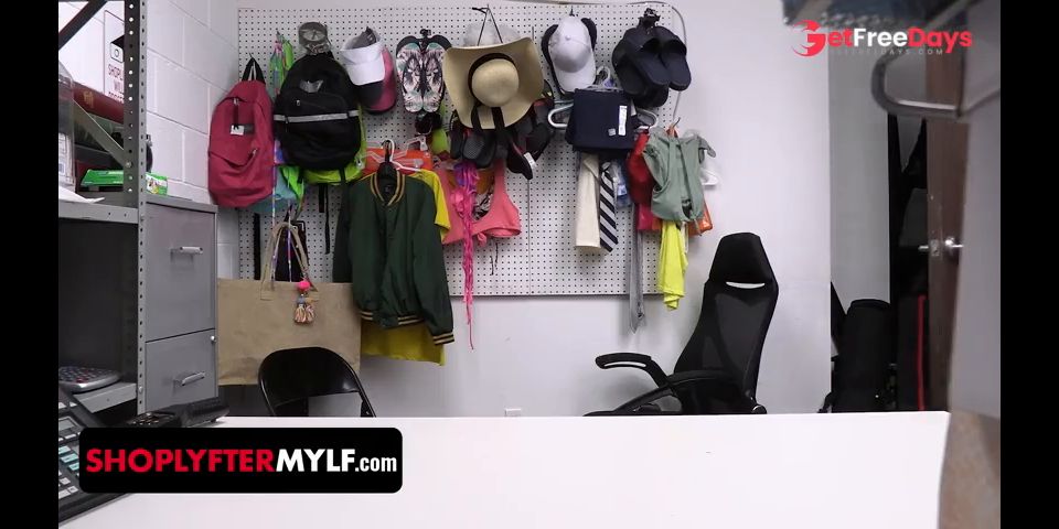 Busty PE Coach Gets Caught Shoplifting