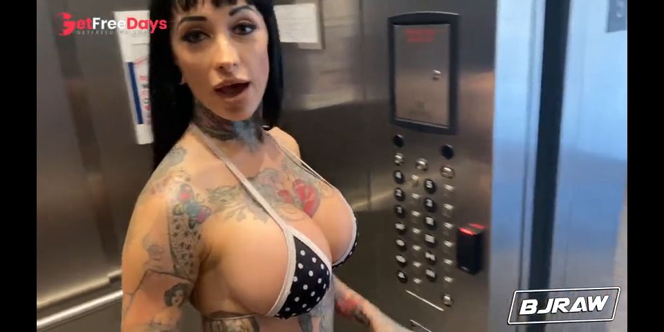 big titted tattoo whore sucks big cock