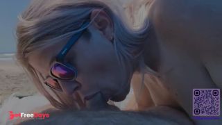 [GetFreeDays.com] Getting a Public Blowjob from lilsubbybunny on the Beach Adult Film July 2023
