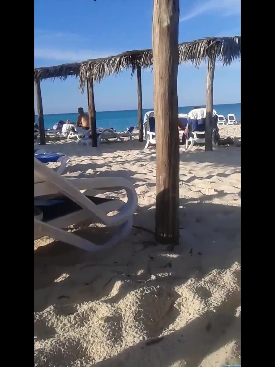 Slutty wife beach masturbation Public!