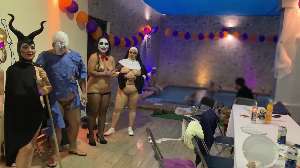 Naked Halloween Party