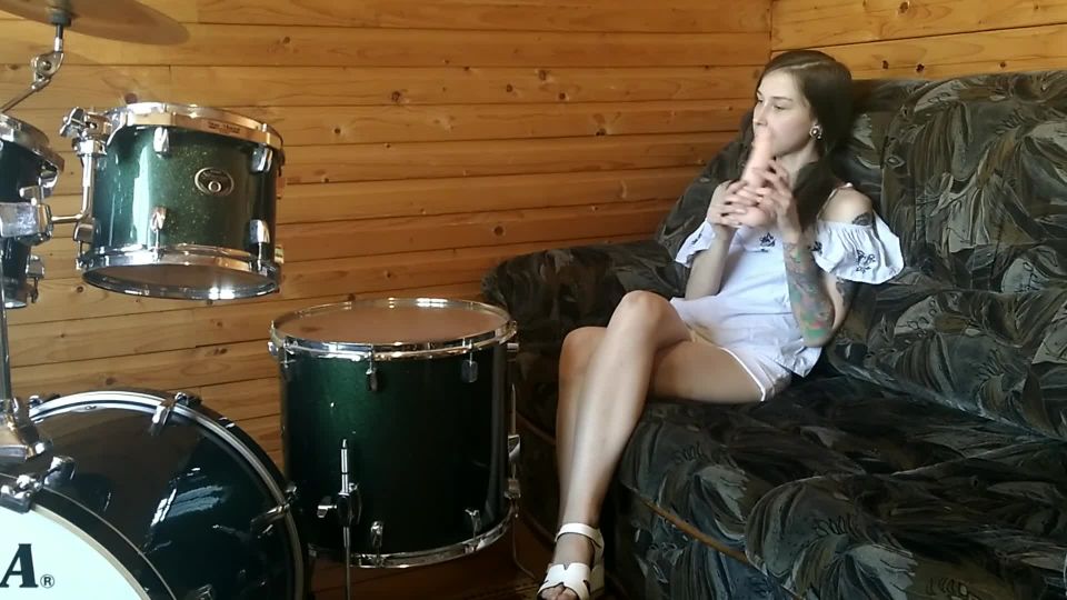 porn clip 30 Laruna Mave in 041 Dildo Riding on DRUMS Drummer Doesnt know about it ;) - teens - toys 