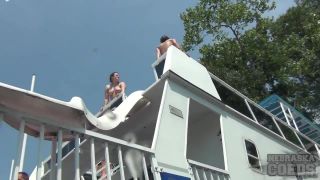 PartyCove Memorial Day 2012 Voyeur Documentary and Whipped Cream Pussy Eating BBW!