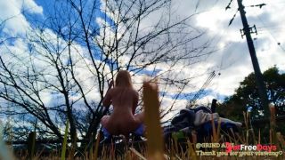 [GetFreeDays.com] It feels too good Gal masturbating in the park under the blue sky Porn Video February 2023