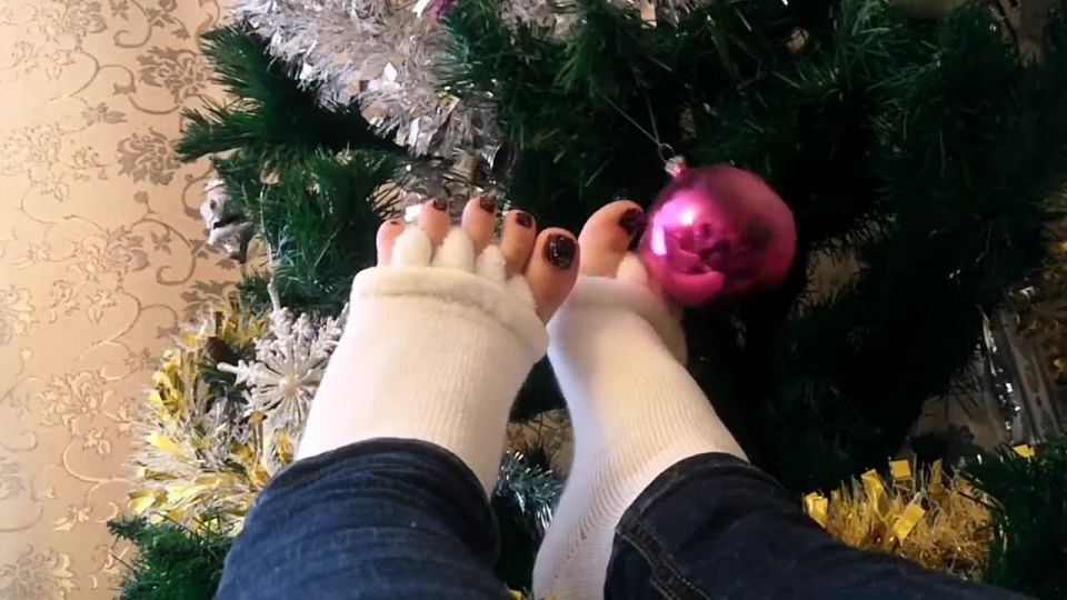 Footjob in Socks Home Made