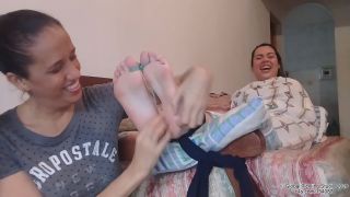 GlobalTicklingStudio – Gabi Tickles Student Thiany’s Big Bare Soles! Foot!